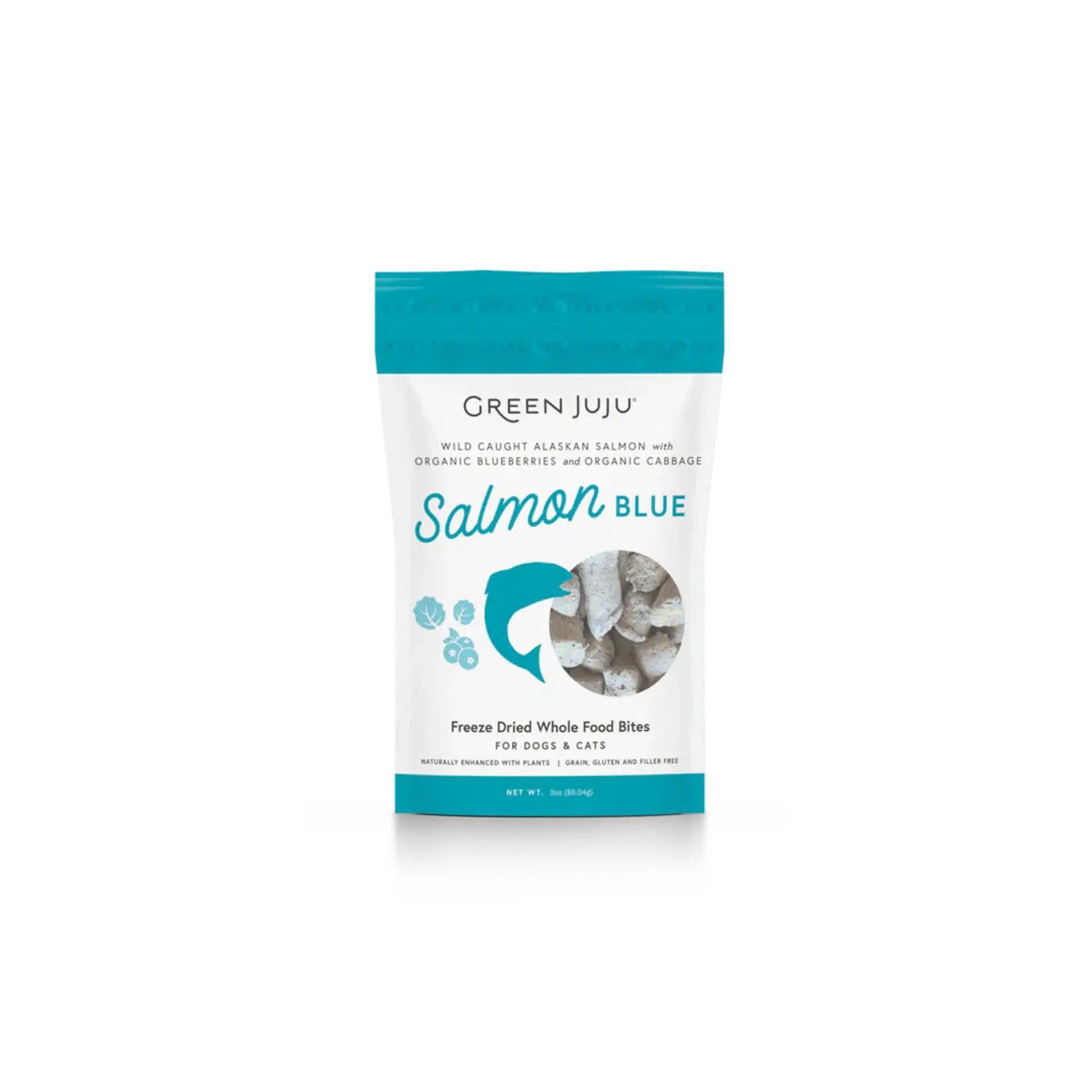Green Juju Green Juju Freeze Dried Topper Salmon Blue Dog Treat