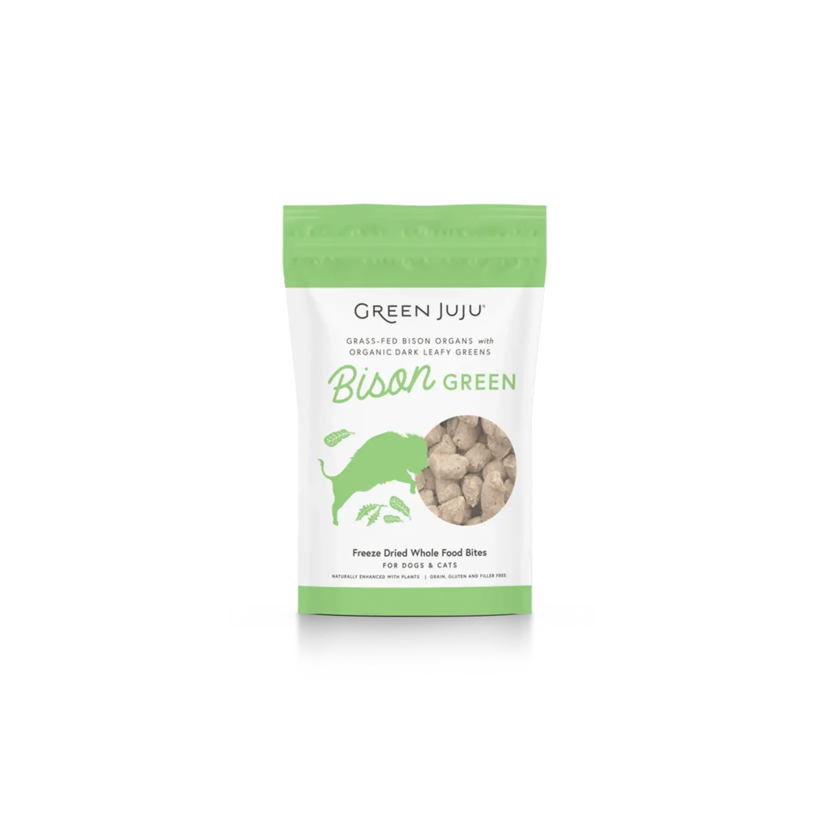 Green Juju Green Juju Freeze Dried Topper Bison Green Dog Treat