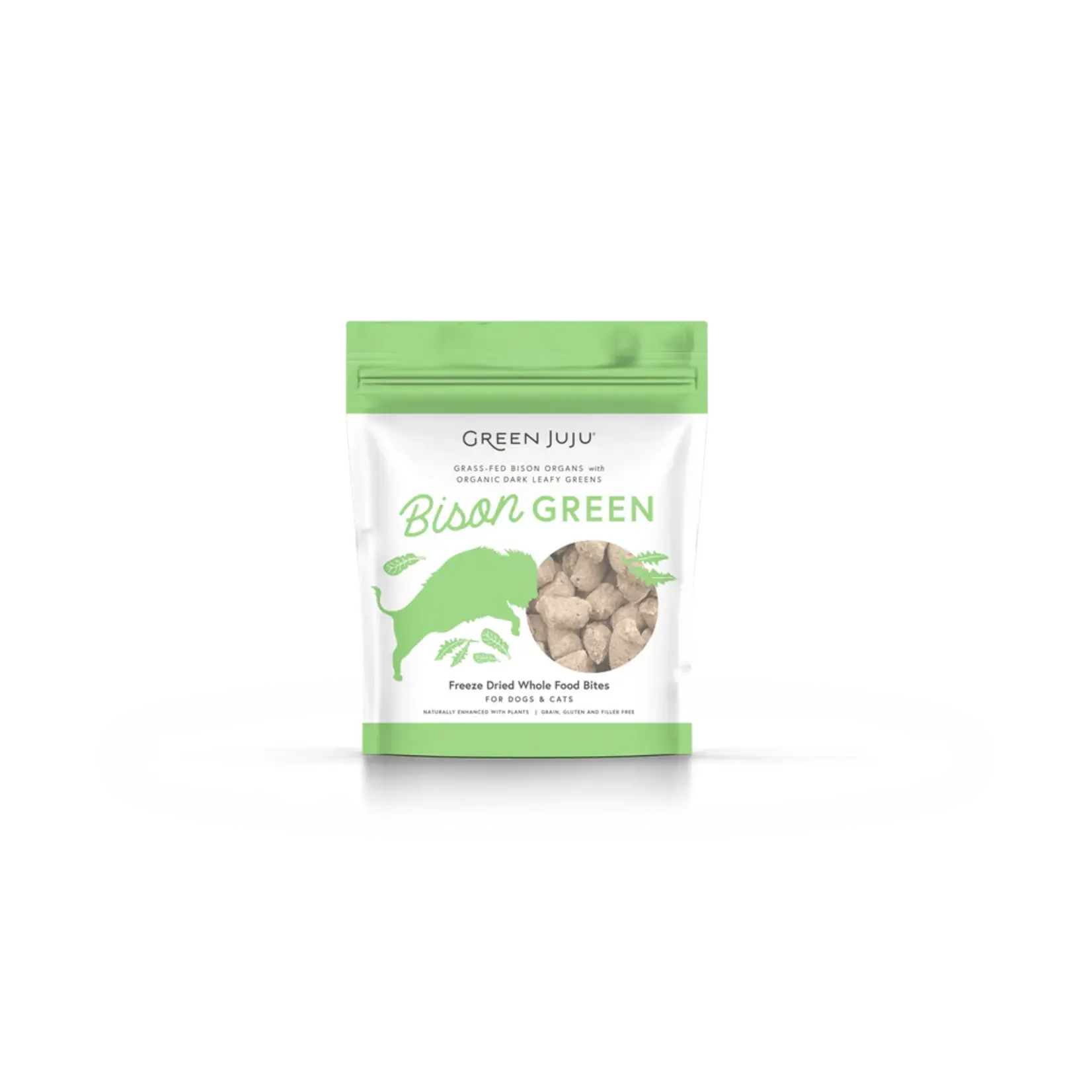 Green Juju Green Juju Freeze Dried Topper Bison Green Dog Treat