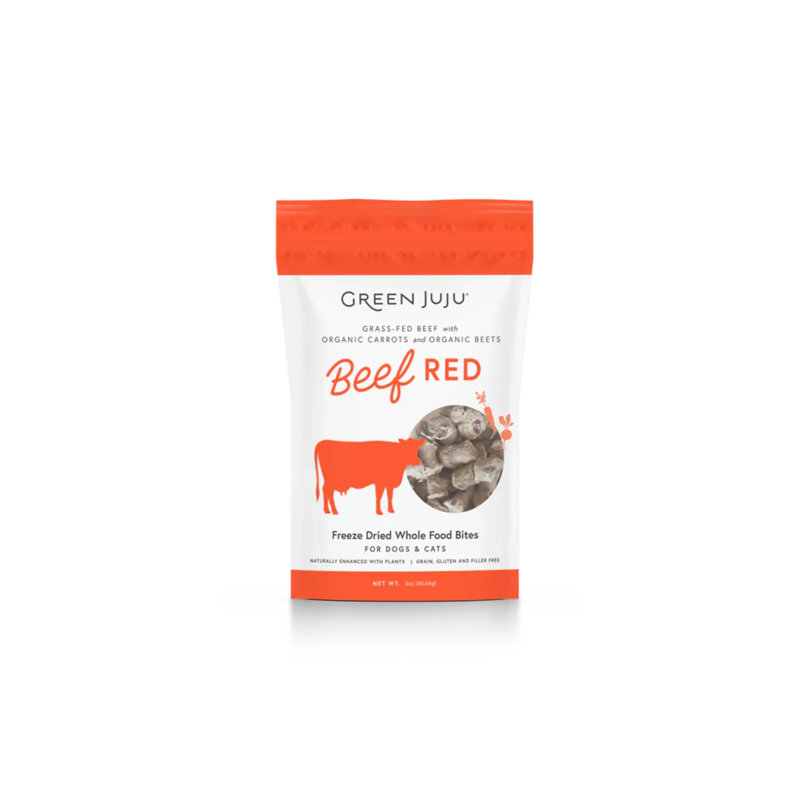 Green Juju Green Juju Freeze Dried Topper Beef Red Dog Treat
