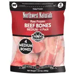 Northwest Naturals NWN Frozen Medium Bones 3-5" 1.25# 4 Pack