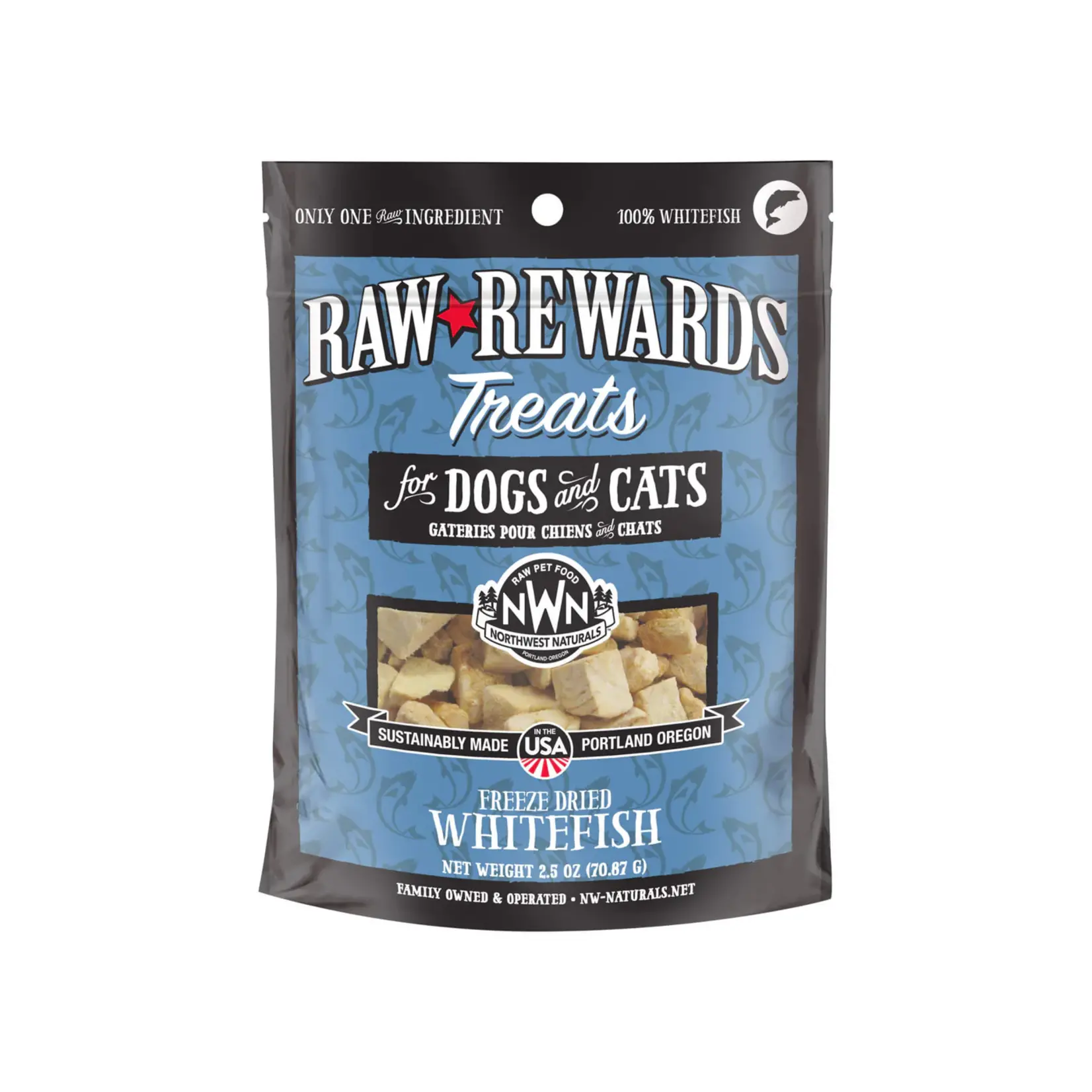 Northwest Naturals NWN FD Whitefish Treat 2.5oz