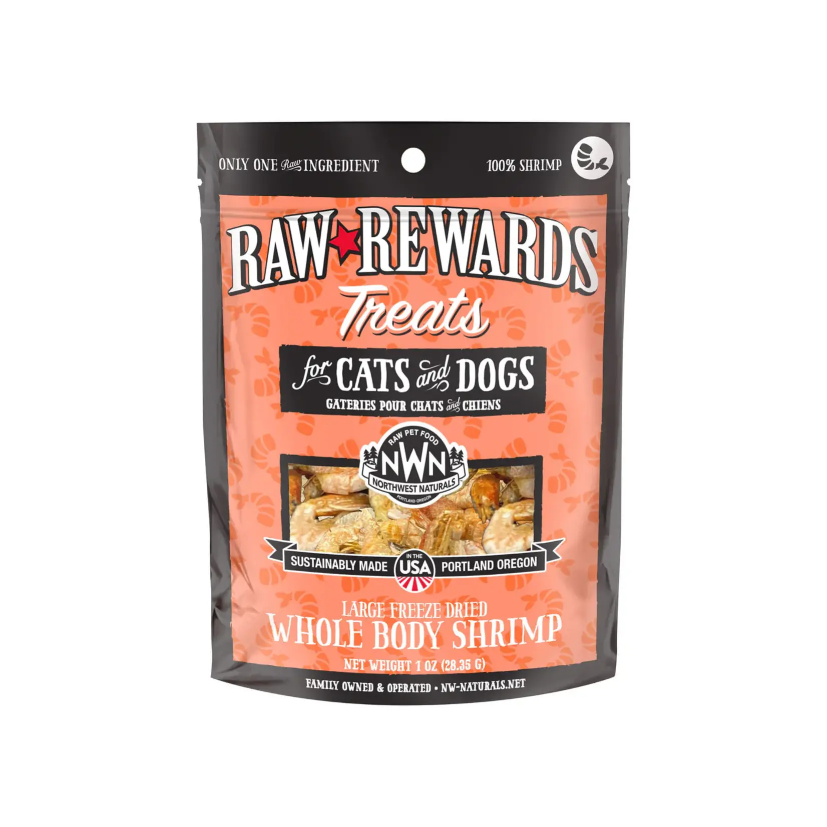 NWN FD Treat Shrimp 1oz St Petersbark LLC