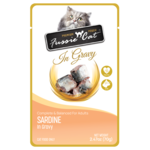 Fussie Cat FUSSIE Sardine Pouch GRAVY 2.47oz