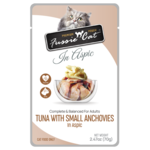 Fussie Cat FUSSIE Tuna Small Anchovies Pouch ASPIC 2.47oz