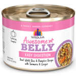 Weruva WERUVA DOG AWESOME BELLY BEEF RICE 6 OZ 8/TR
