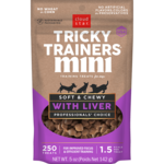 Cloud Star BB Tricky Trainers Mini Liver Dog Treats 5oz