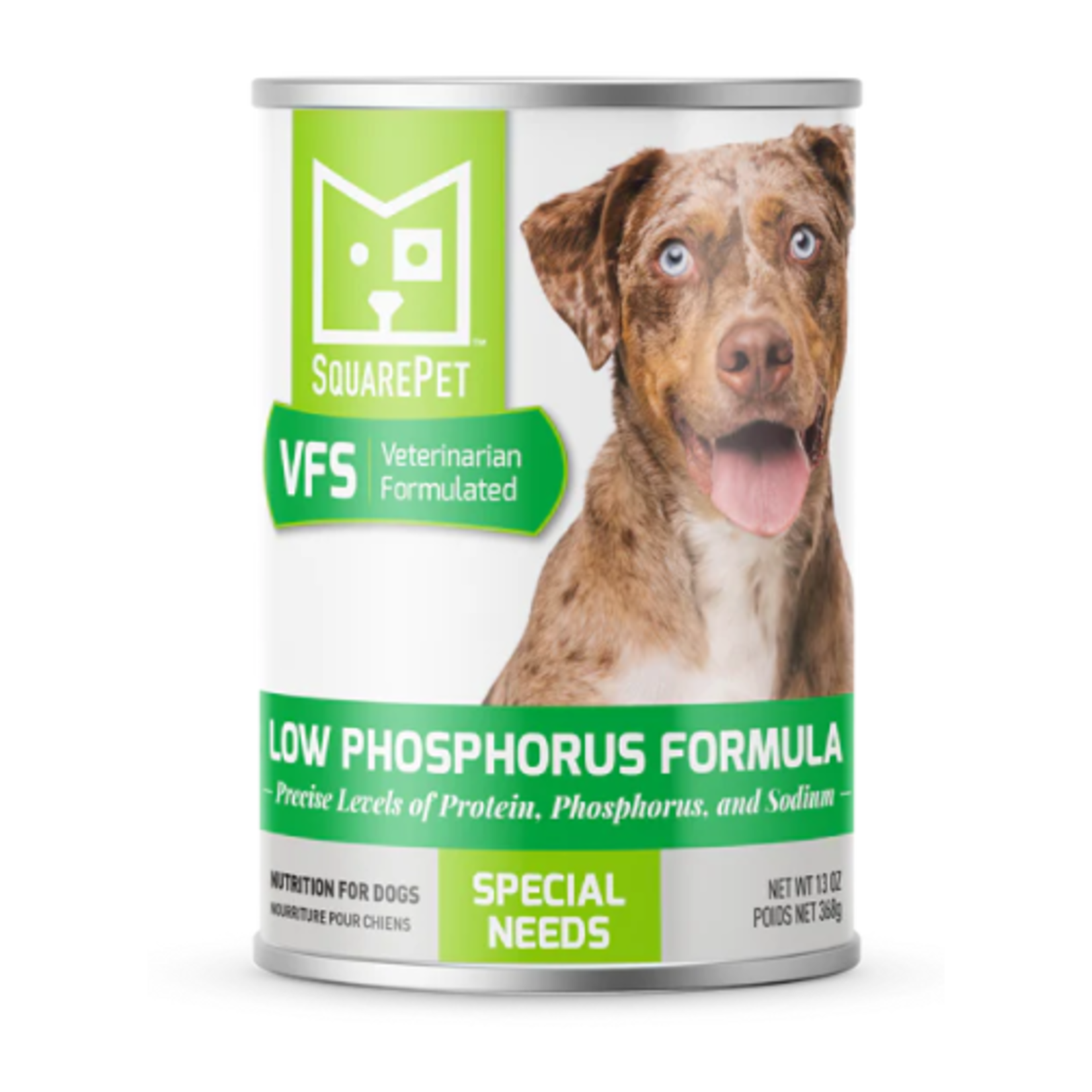 SquarePet SQUAREPET Dog Low Phosphorus 13oz Can
