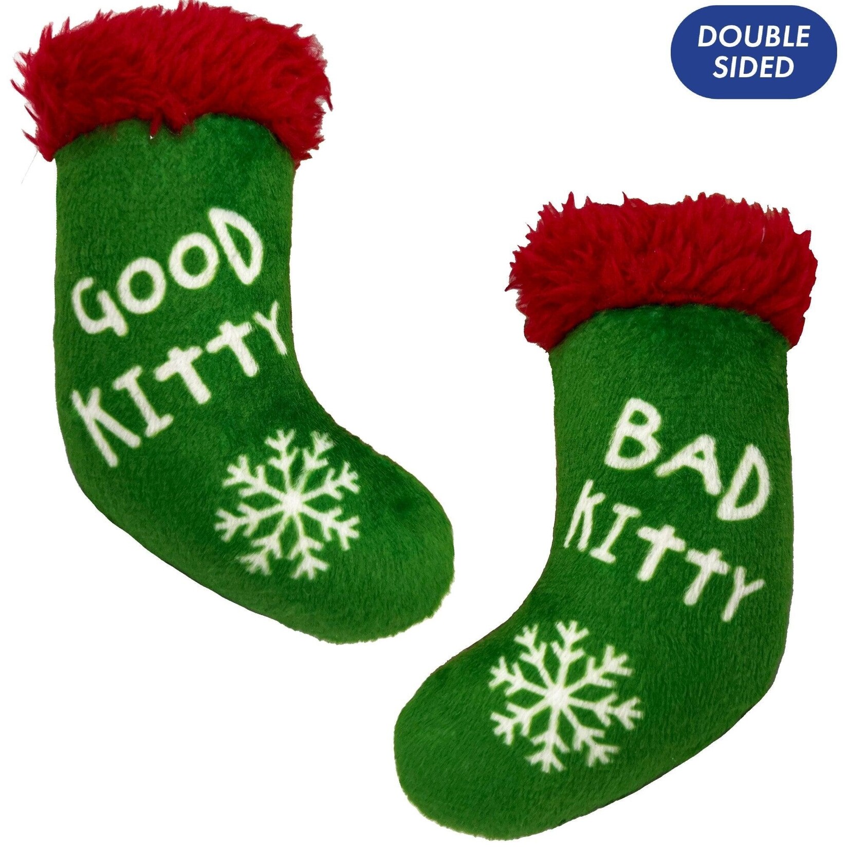 Huxley & Kent H&K Good/Bad Kitty Stocking Catnip Toy