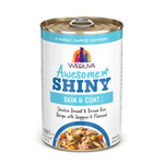 Weruva Weruva Awesome Shiny  Skin & Coat Chicken Breast & Brown Rice Recipe with Veggies Wet Dog Food 14 oz