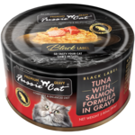 Fussie Cat FUSSIE Tuna Salmon in Gravy Cat Can 2.82oz