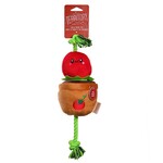 Territory TERRITORY Dog Treat & Tug Tomato 15"