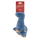 Territory TERRITORY Plush Brontosaurus Dog Toy 9"