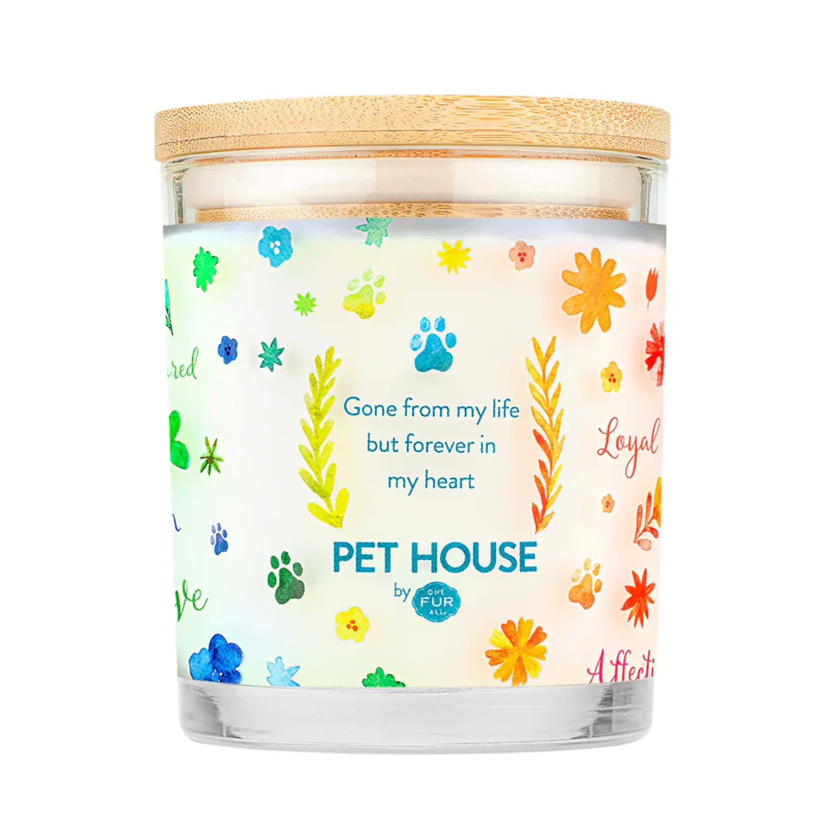 Pet House PET HOUSE Furever Loved Memorial Candle 9oz