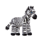 Fluff & Tuff F&T Bobby Zebra Med Dog Toy