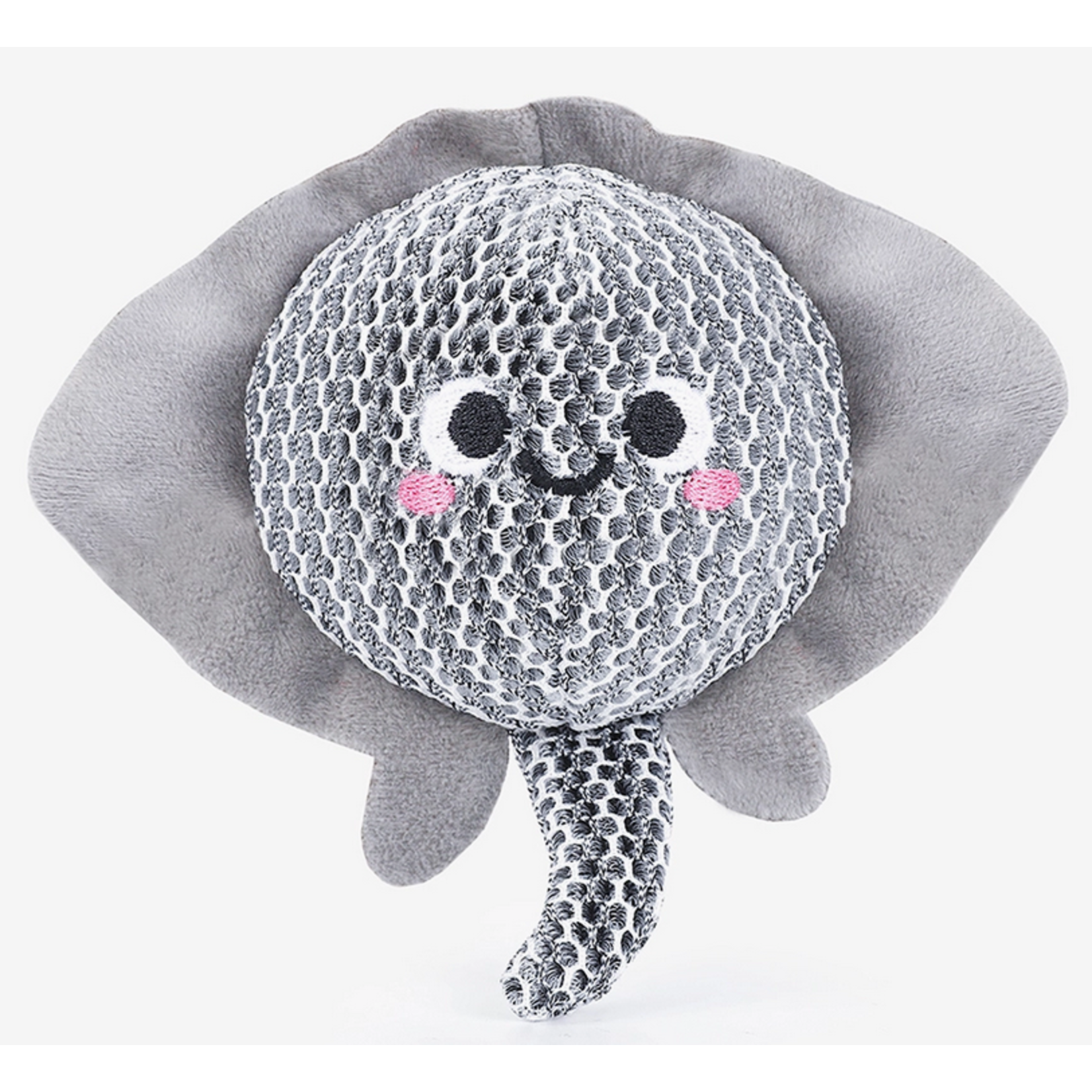HugSmart HUGSMART Super Ball-Ocean Stingray Dog Toy