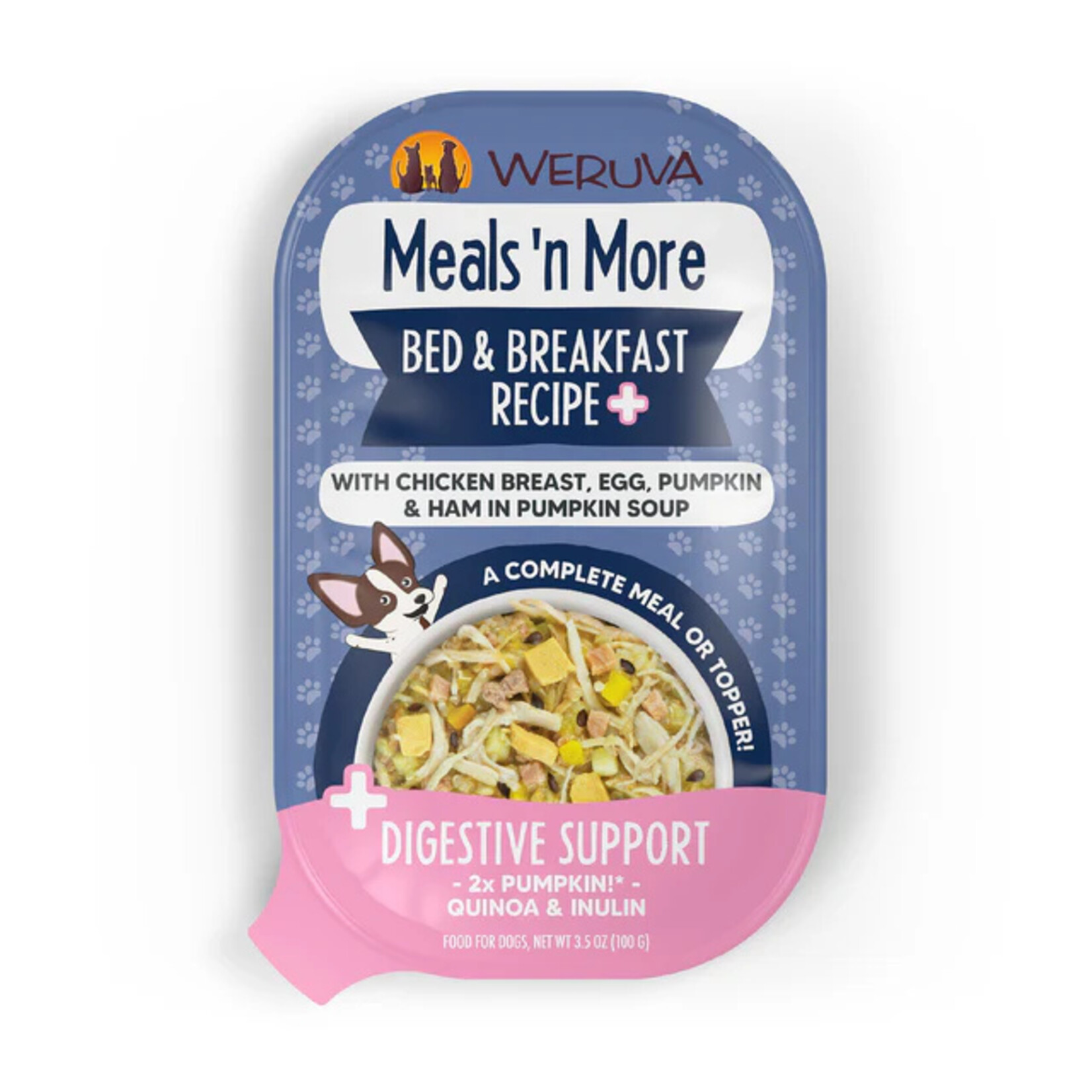Weruva WERUVA Meals 'n More Bed & Breakfast + Digest Support Dog 3.5oz