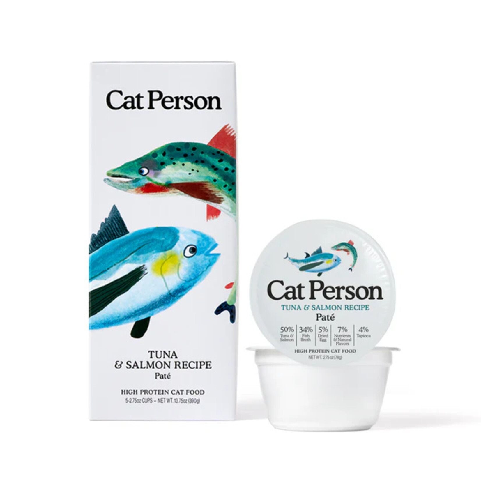 Cat Person CAT PERSON Tuna & Salmon Pate Cat 2.75oz