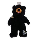 Tall Tails TALL TAILS Plush Stuffless Black Bear Dog Toy 20"