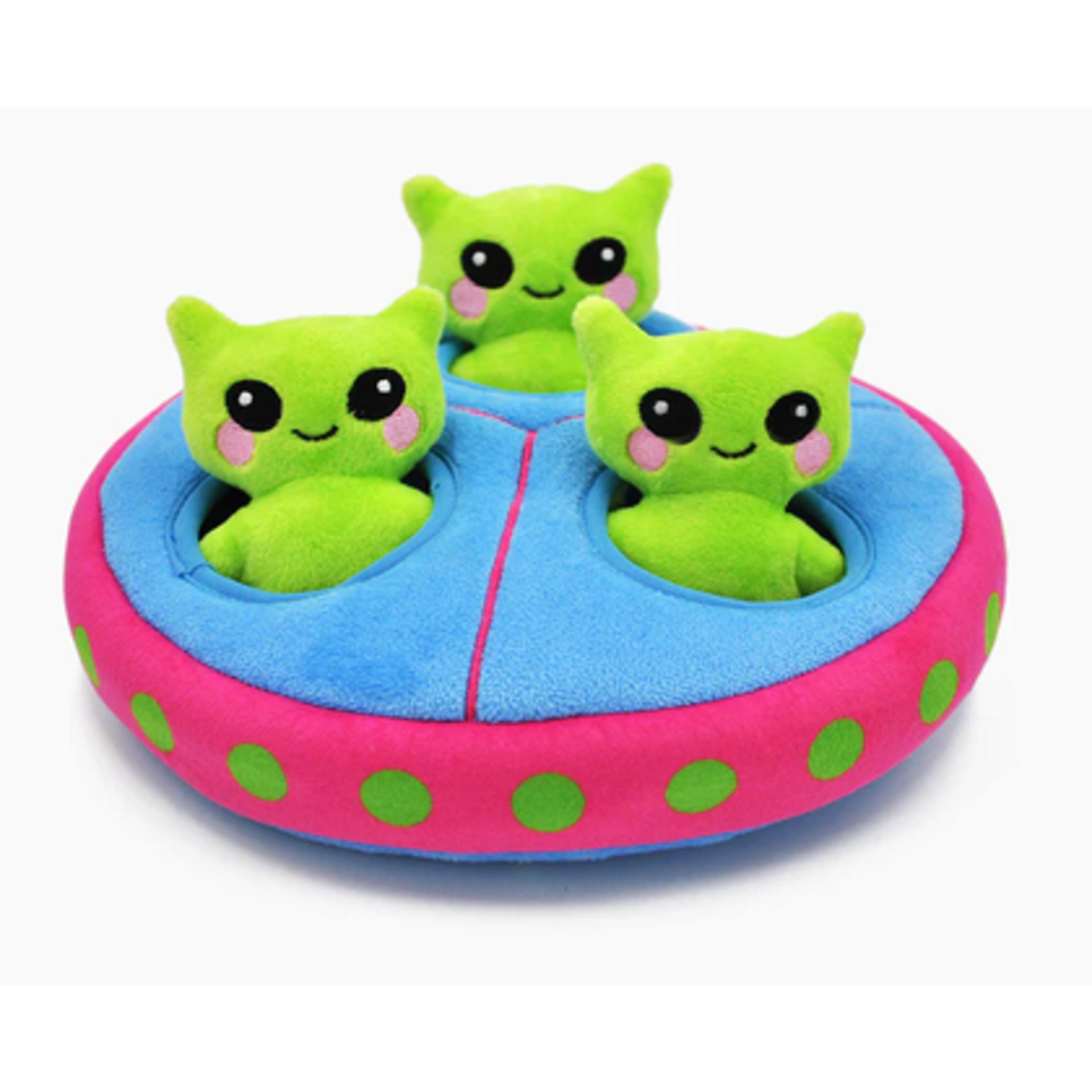 HugSmart HUGSMART Puzzle Hunter Space Paws Alein Dog Toy