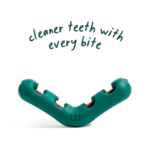 Woof Pet Woof Bite n' Brush Dog Toothbrush Toy Dental Stick Dispenser, Small