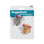 Hugglehounds HH HuggleKat Wee Squooshie Mice Cat Toy