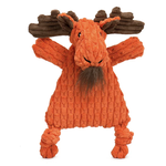 Hugglehounds Hugglehounds Morris Moose HuggleFlatties Durable Plush Dog Toy