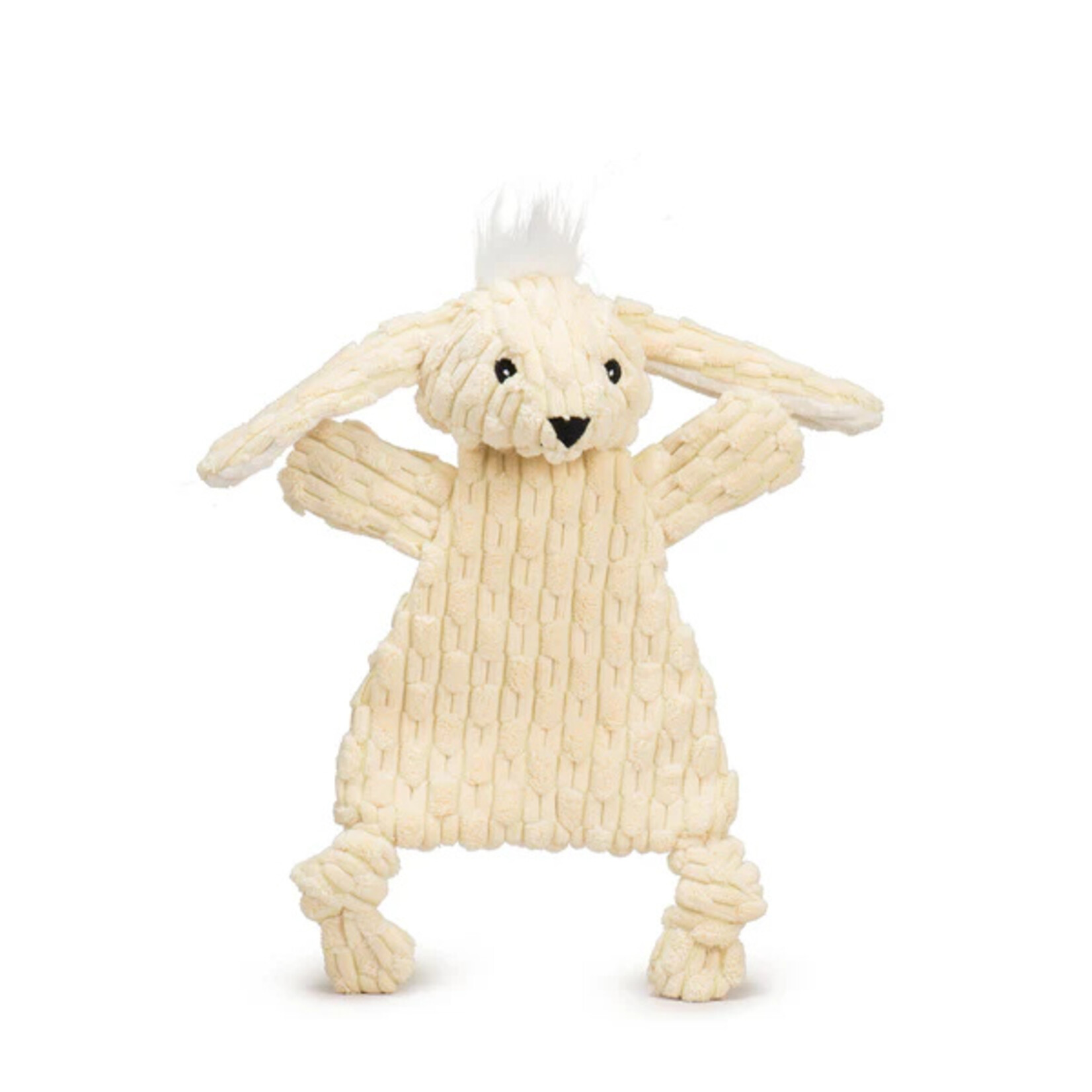 Hugglehounds HuggleHounds Bobbi Bunny HuggleFlatties Tough Plush Large Dog Toy