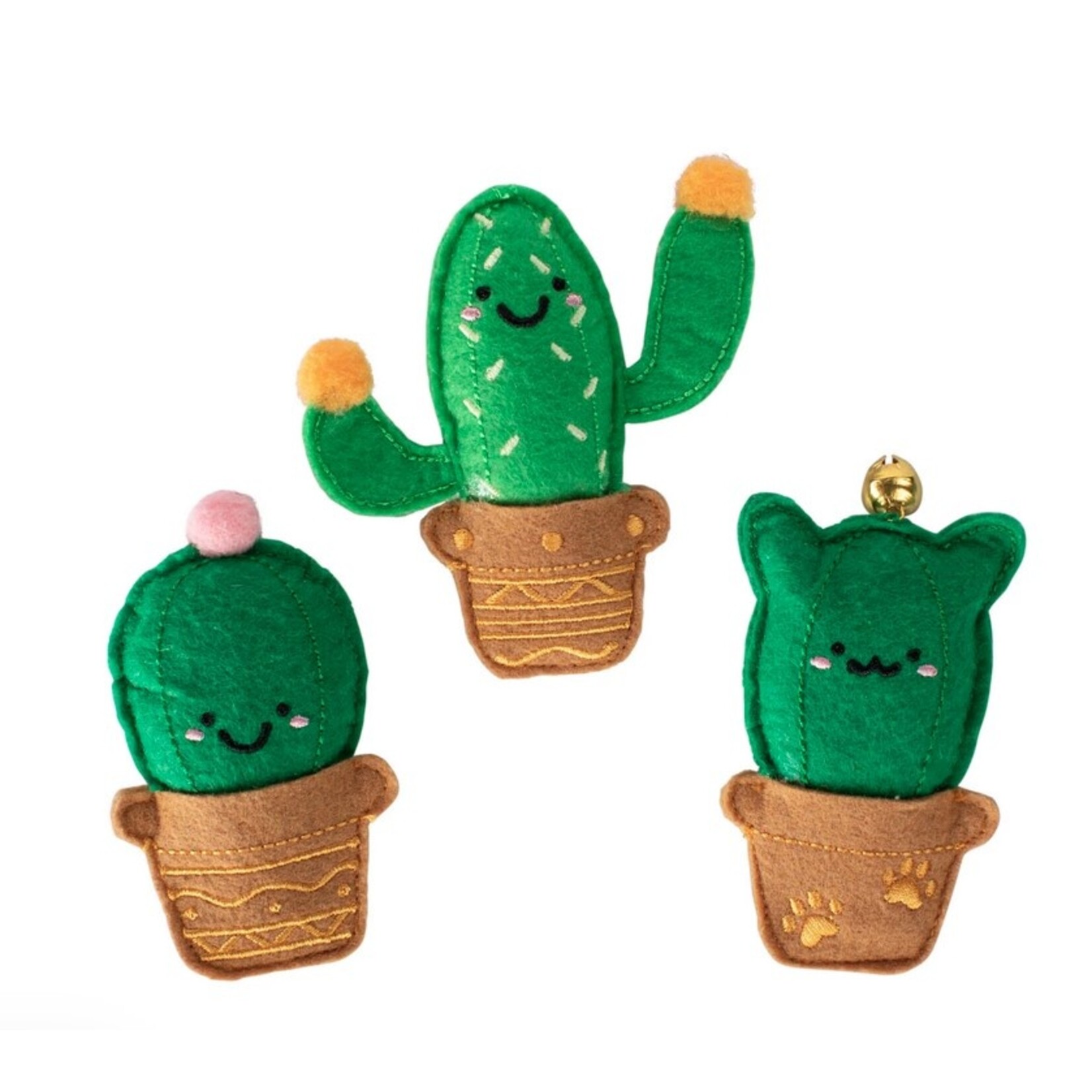 Fringe FRINGE Cat-Us Friends Cat Toy 3pk