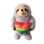 Fringe FRINGE Follow Your Rainbow Plush Dog Toy