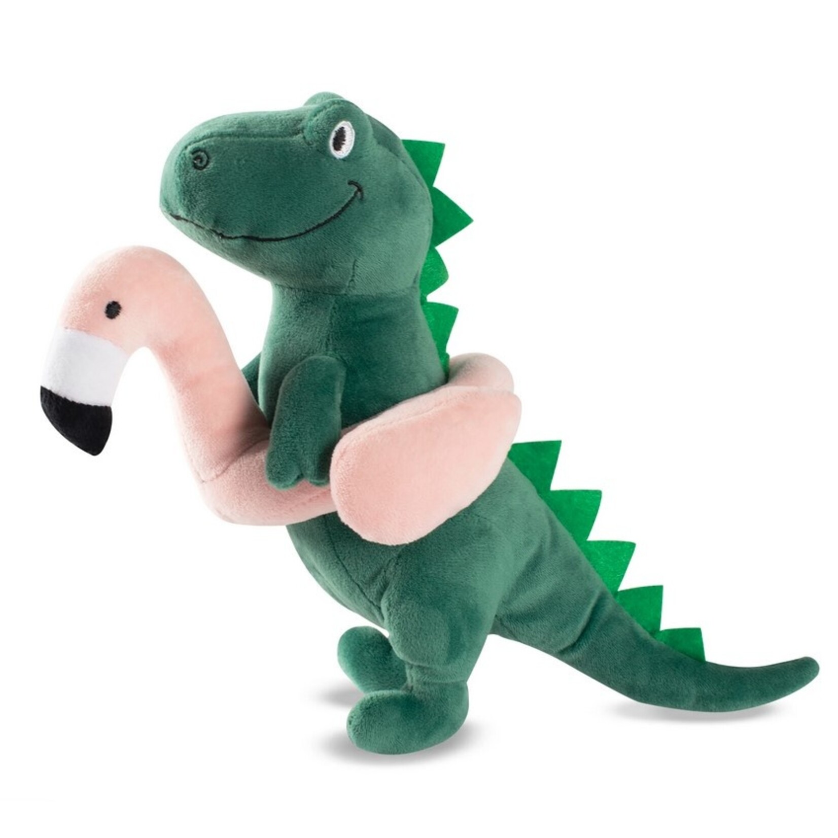 Fringe FRINGE Pool Time Rex Plush Dog Toy