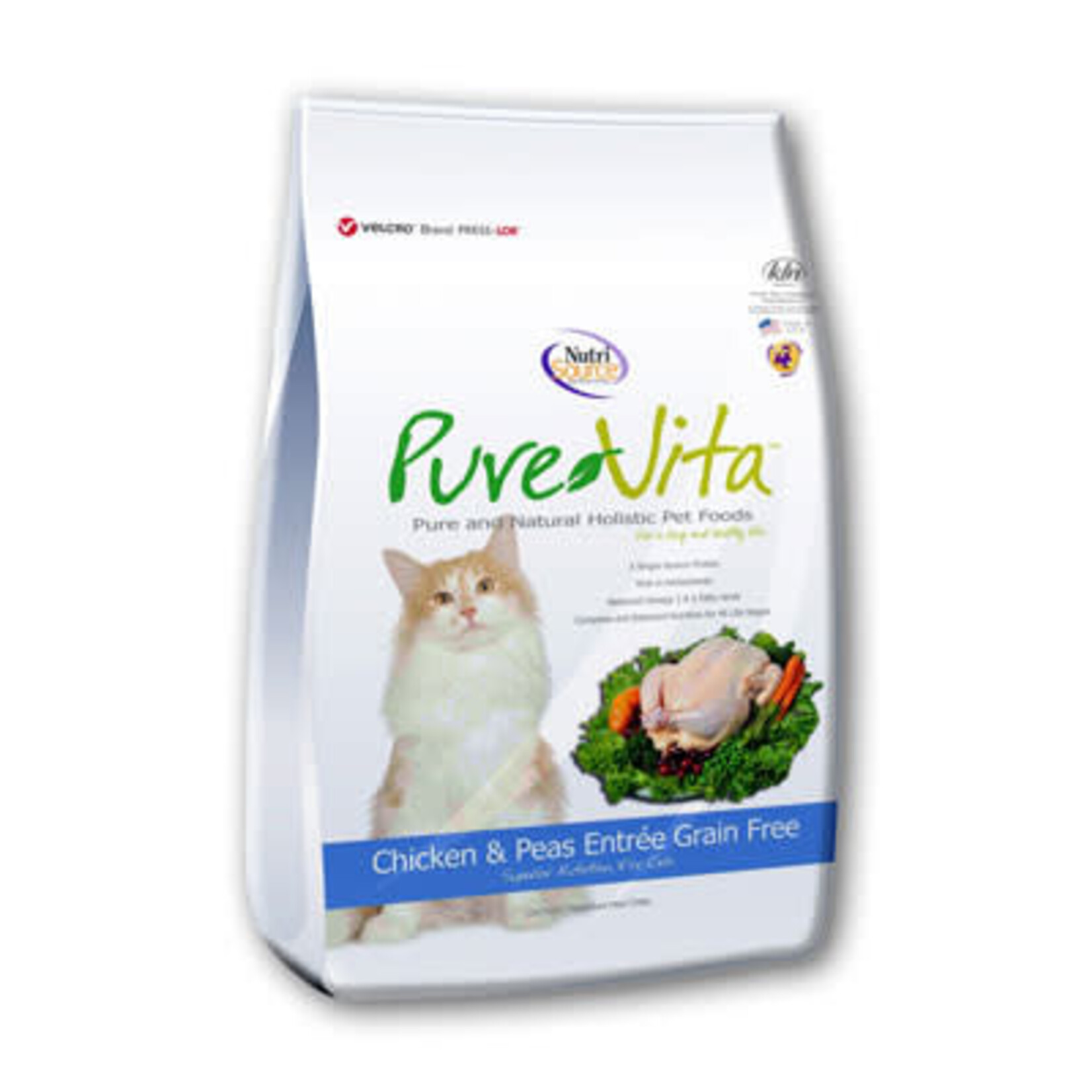 Pure Vita Pure Vita Grain Free Chicken & Pea Cat Food