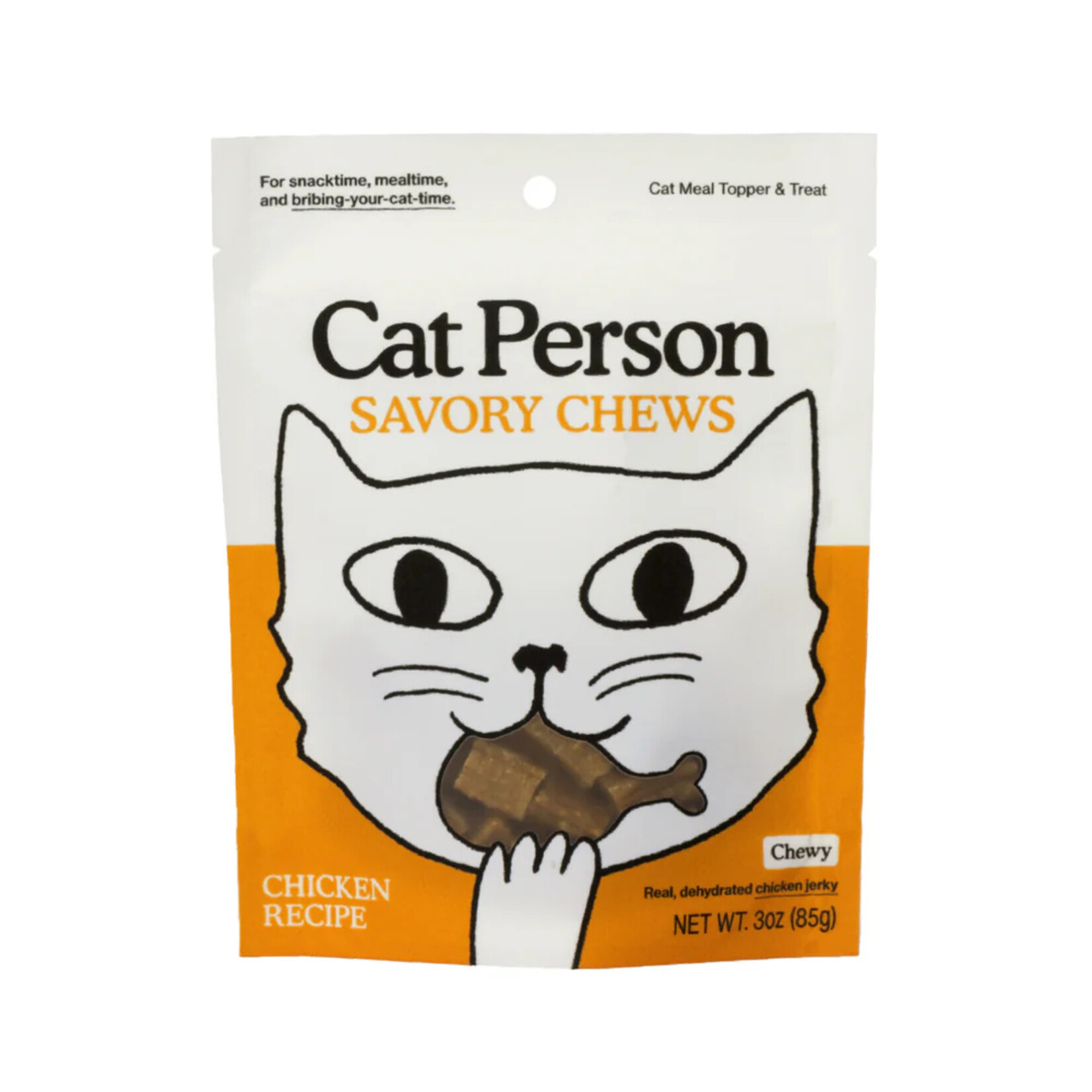 Cat Person CAT PERSON Crunchy Chicken 2oz-CLEARANCE 25% OFF