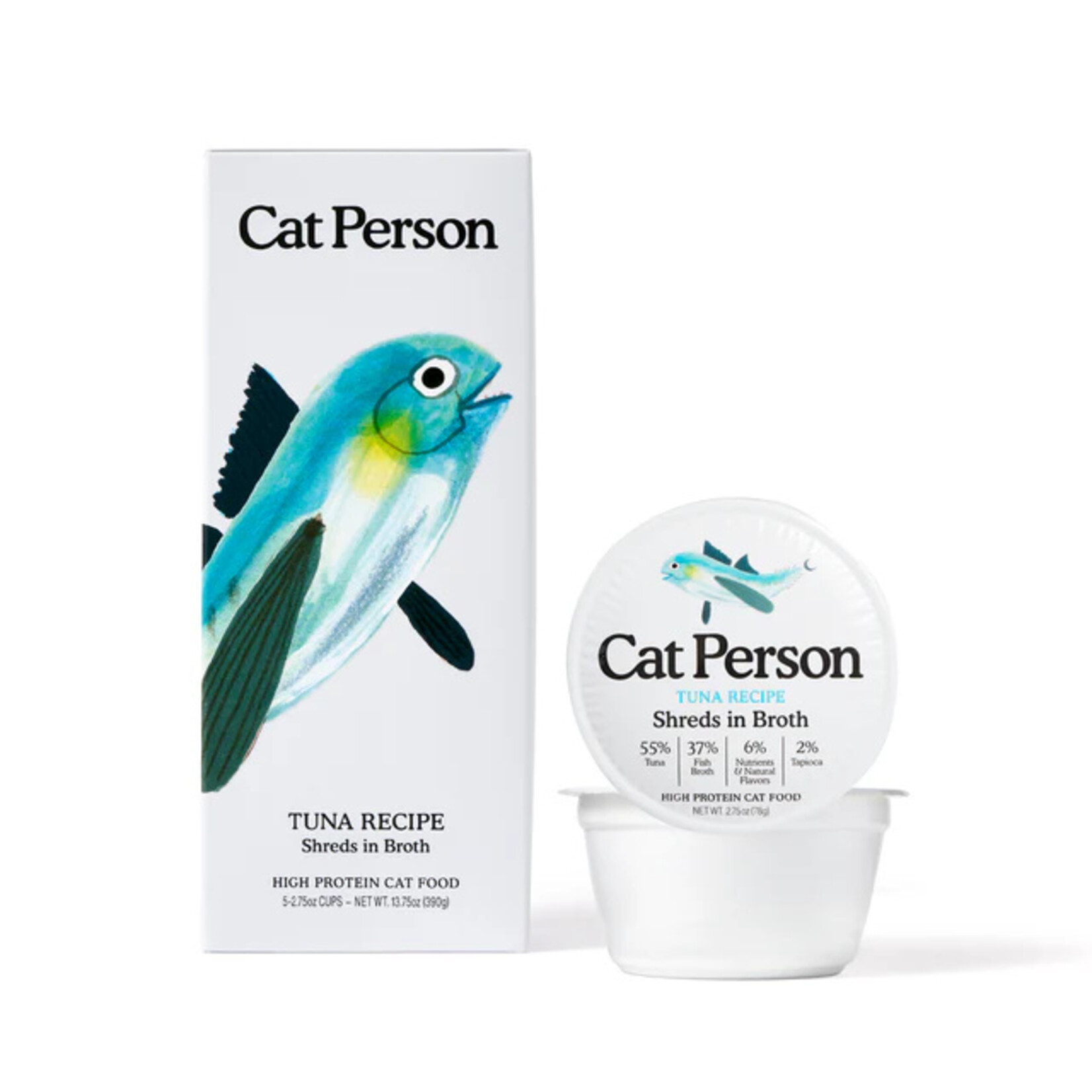Cat Person CAT PERSON Tuna Shreds Cat 2.75oz