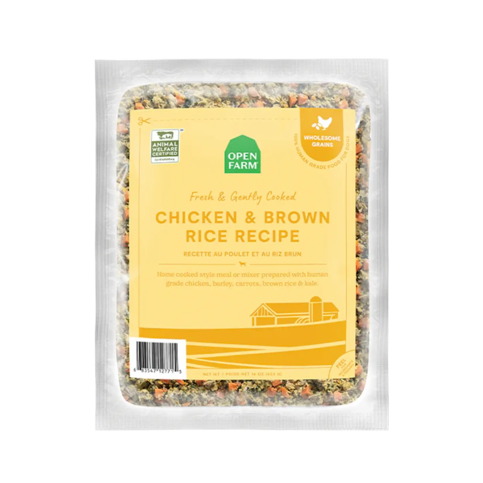 Open Farm OPEN FARM Gently Cooked Chicken & Brown Rice 96oz (6x16oz) *Special Order*