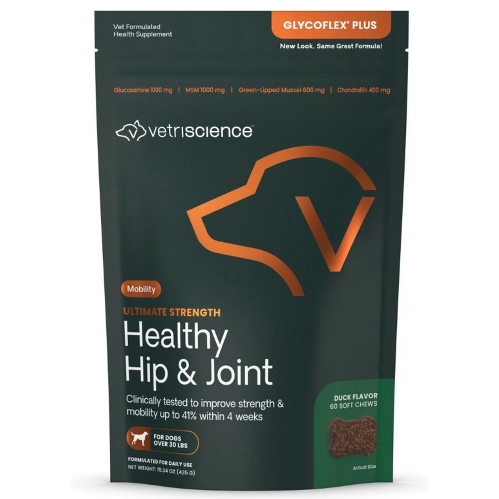 Pet Naturals / VetriScience VETRI Glycoflex Plus Dog Supplement Chews 60ct