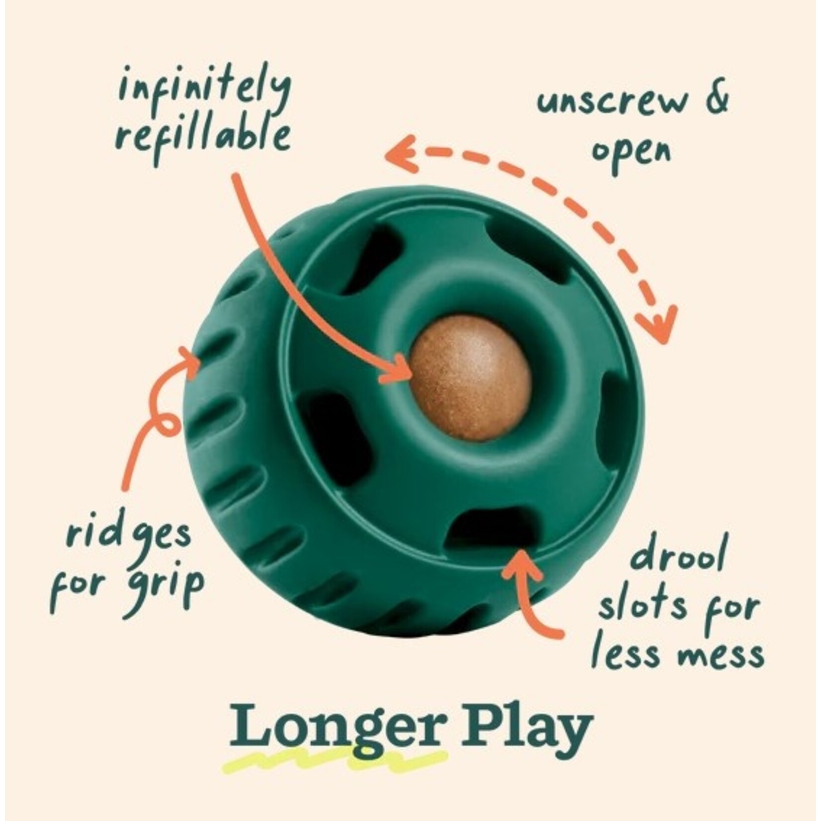 Woof Pet WOOF PUCPSCICLE LAVENDER SMALL