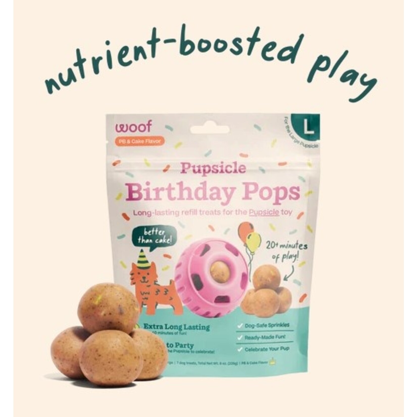 Woof Pet WOOF Pupsicle Birthday Pops
