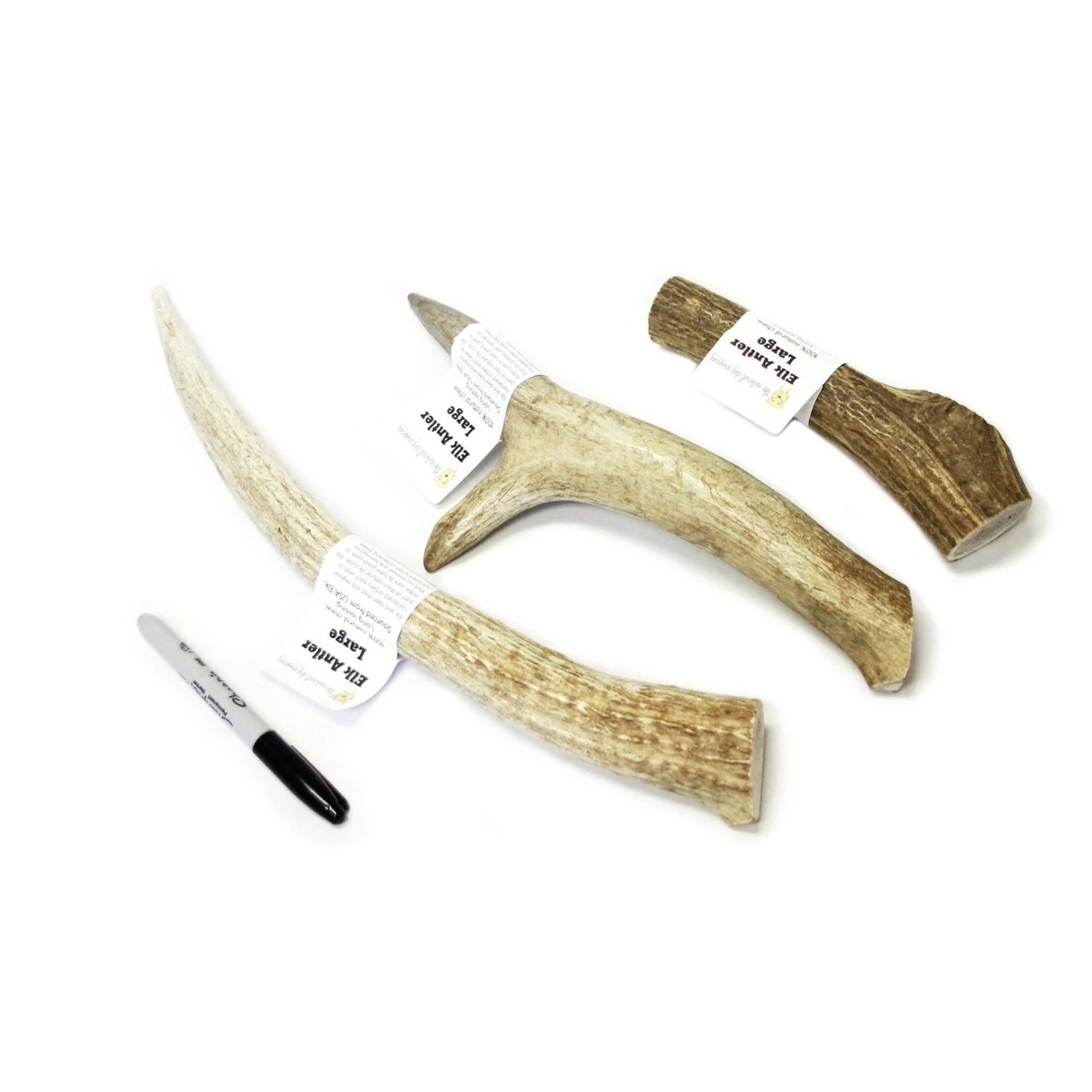 Tuesday's Natural Dog Company TUES NATURAL DOG CO Whole Elk Dog LG