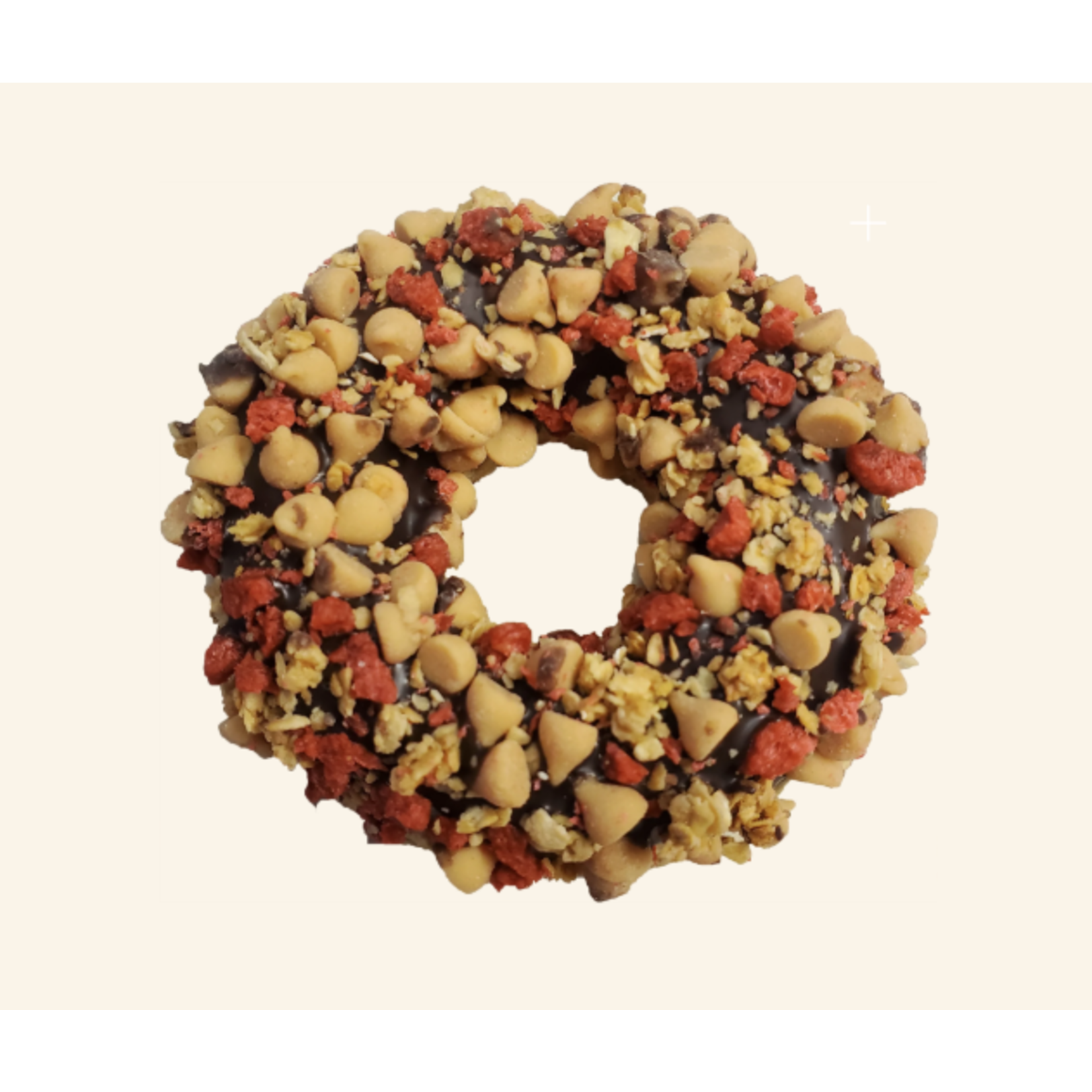 K9 Granola Factory K9GF Gourmet Granola Donut Carob PB & Bacon Crunch Dog