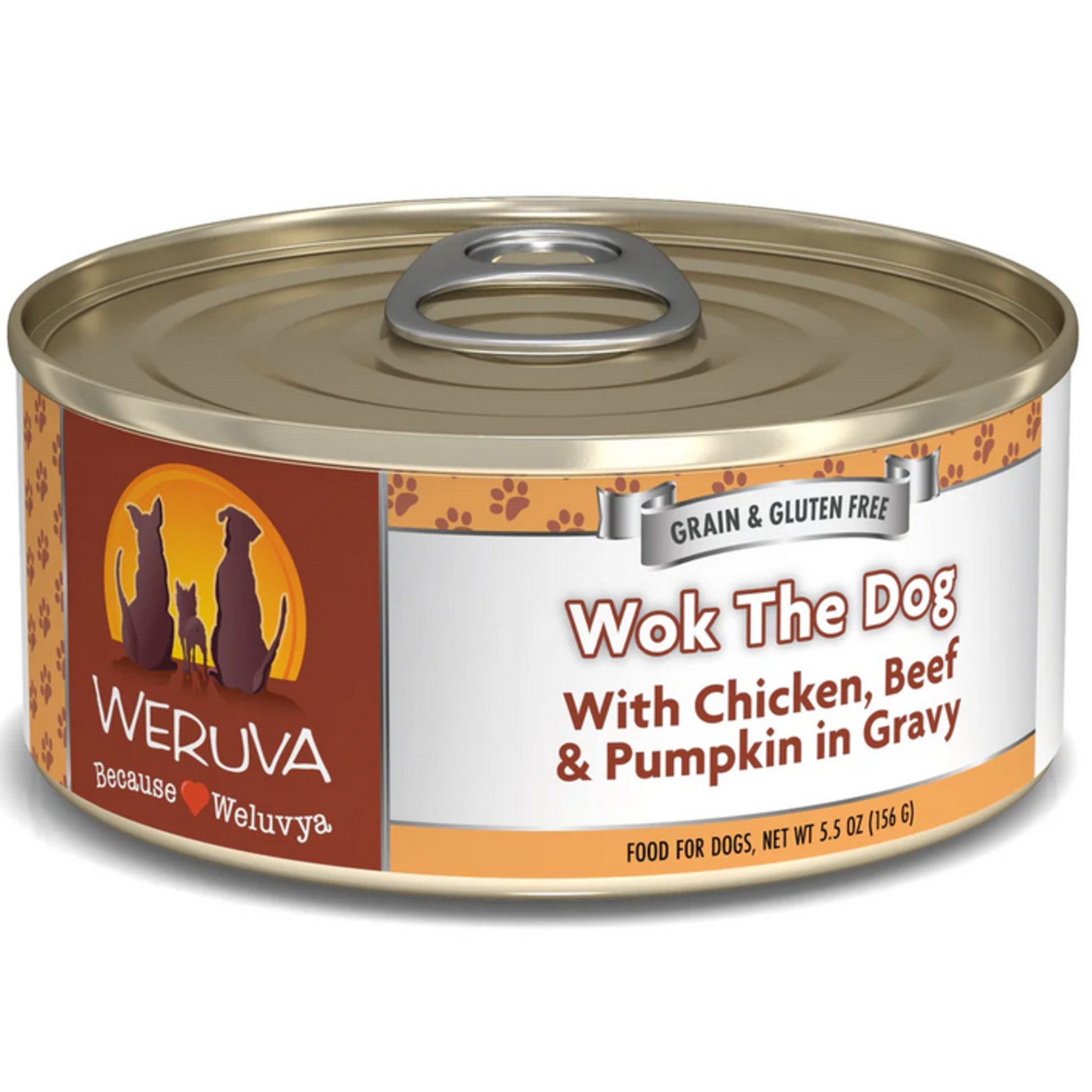 Weruva WERUVA Wok the Dog Dog Can 5.5oz
