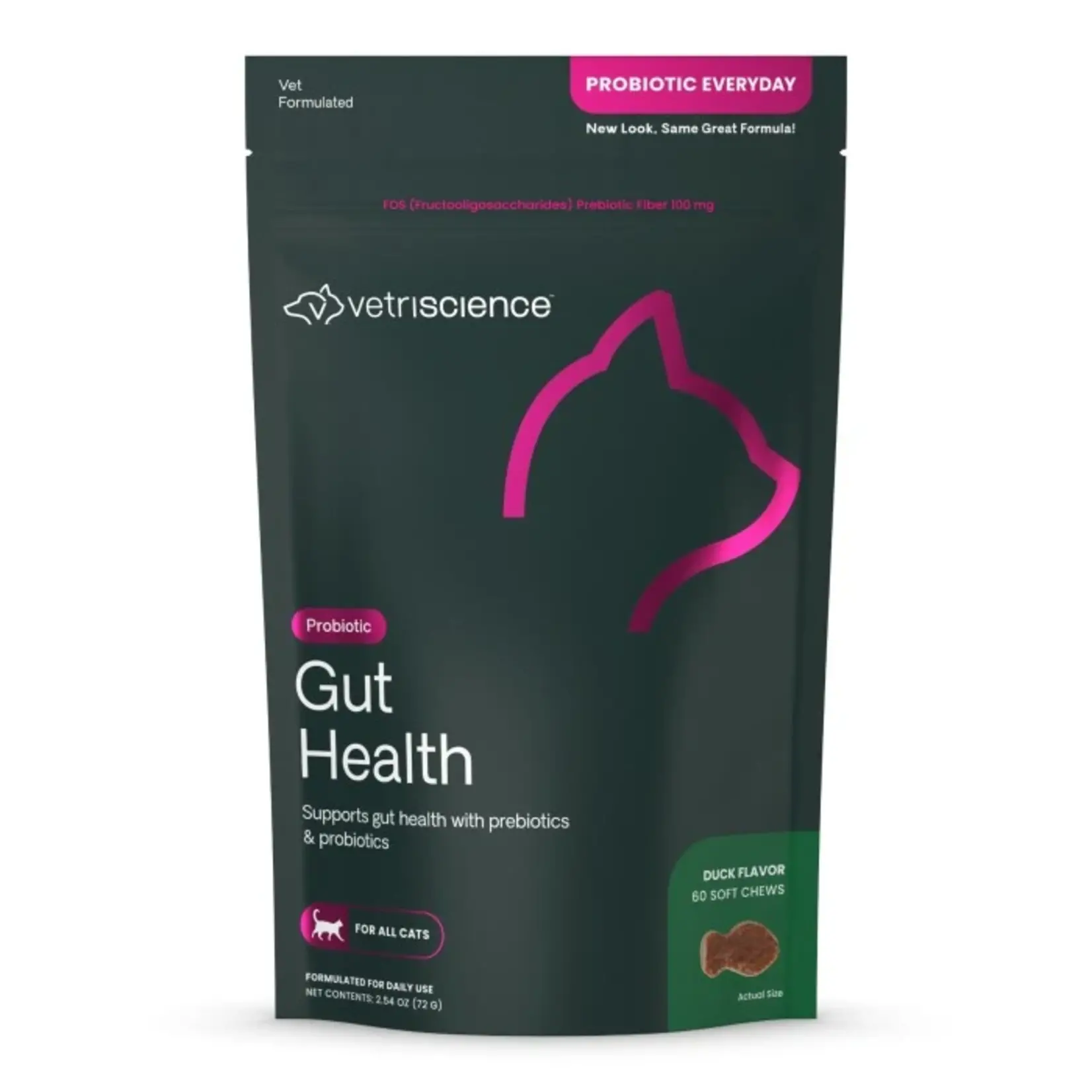 Pet Naturals / VetriScience VETRI Probiotic Cat Supplement Chews 60ct