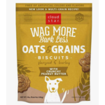Cloud Star Wag More Bark Less Peanut Butter Biscuit Dog Treats 3lb