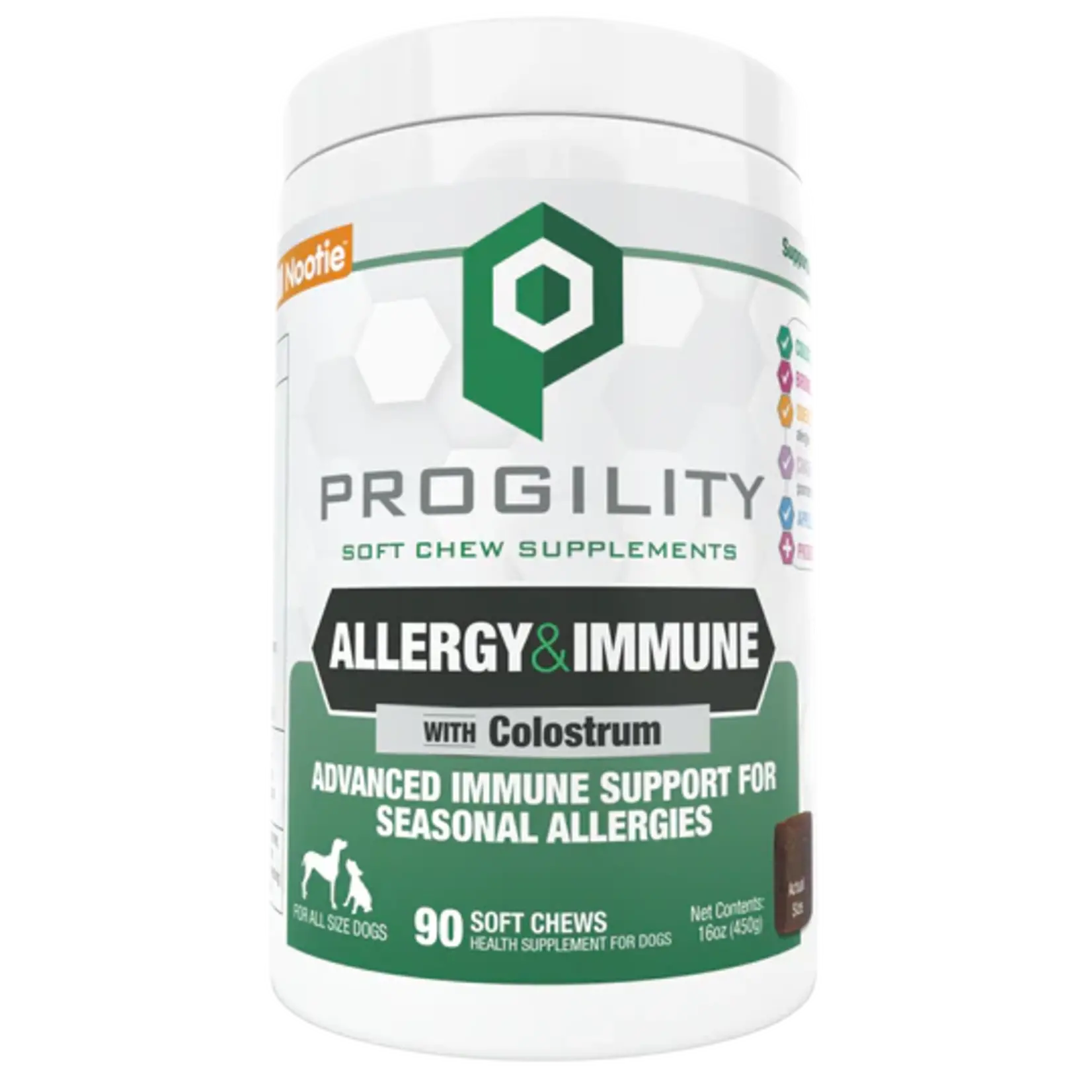 Nootie Nootie Progility Allergy & Immune Soft Chew Supplement for Dogs 90 Count
