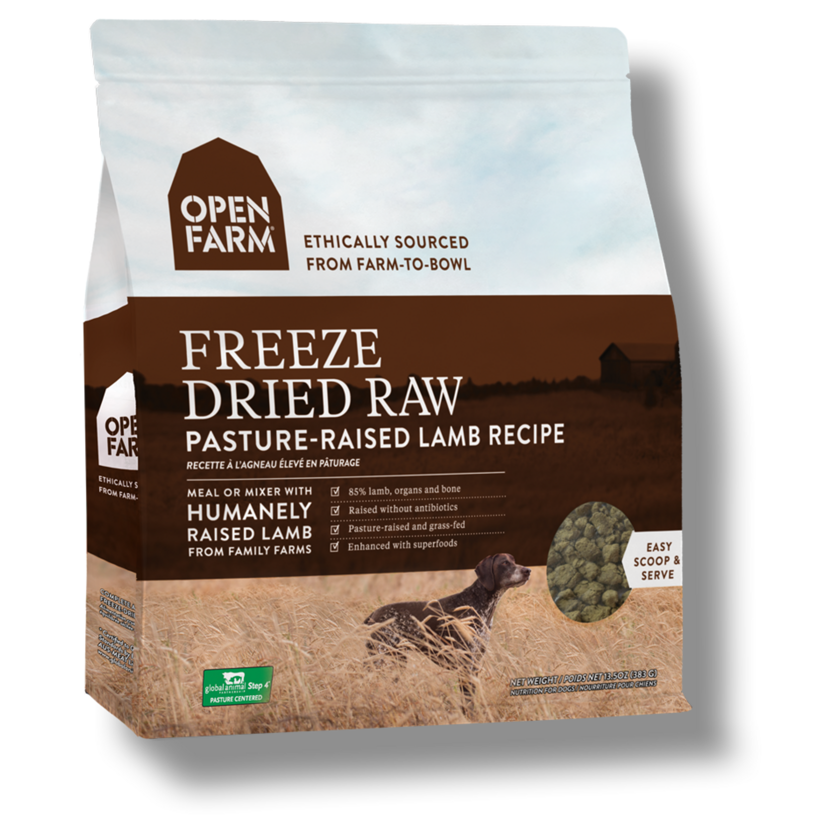 Open Farm OPEN FARM FD RAW LAMB 13.5 OZ