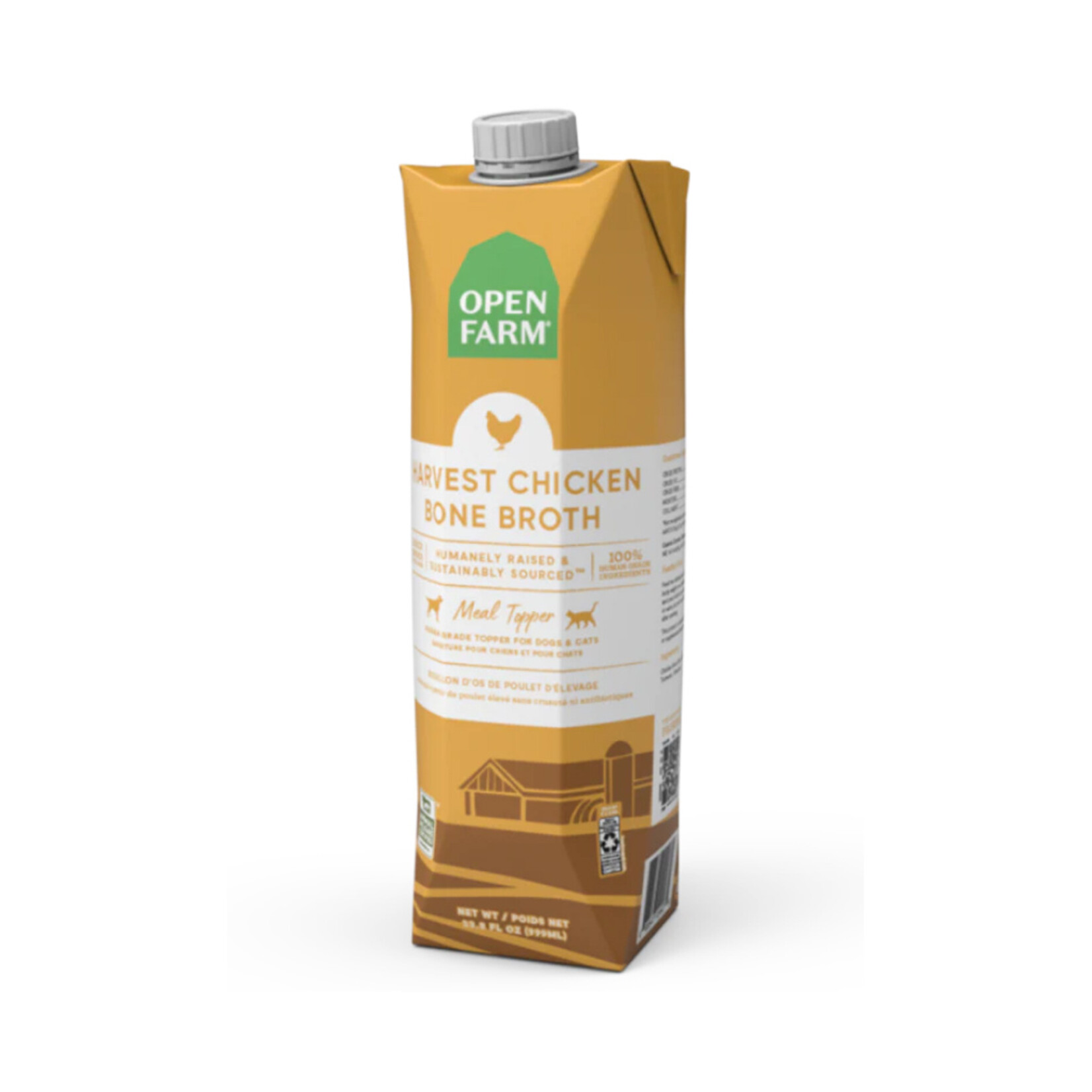 Open Farm Open Farm Harvest Chicken Bone Broth 32 oz