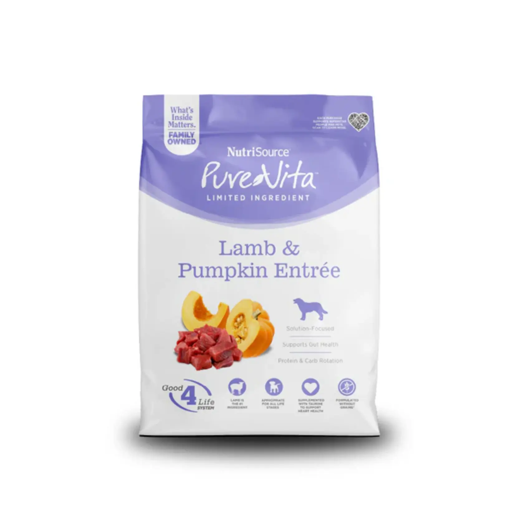 Pure Vita PURE VITA GF Lamb & Pumpkin Dog