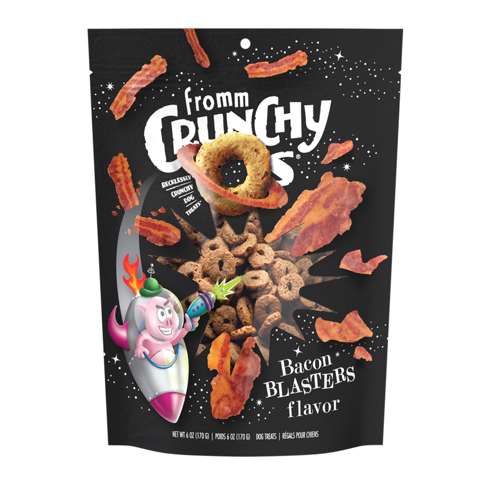 Fromm Family FROMM CRUNCHY O'S BACON BLASTERS 26 OZ