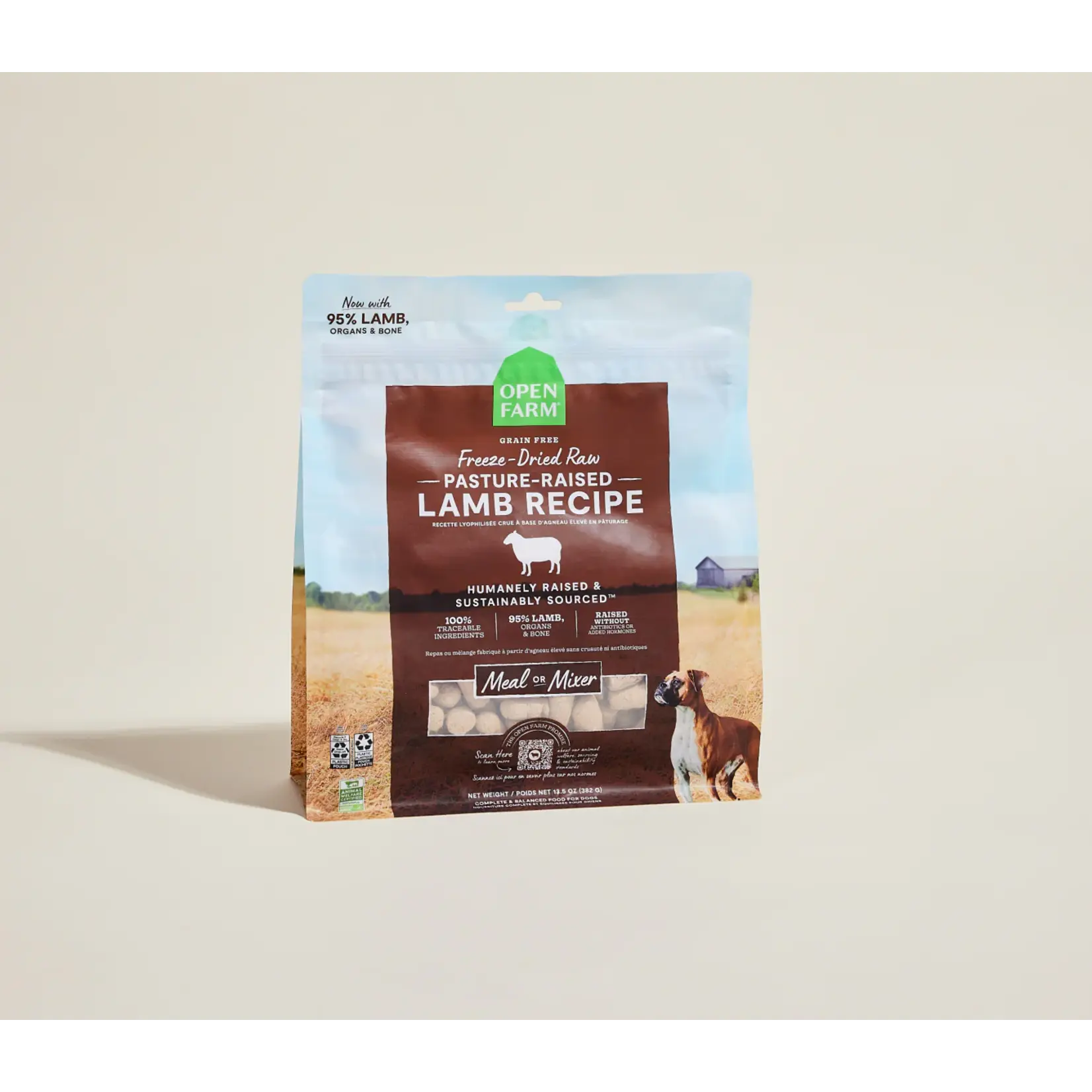 Open Farm Open Farm Dog Freeze Dried Raw Pasture-Raised Lamb Recipe 3.5 oz