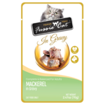 Fussie Cat FUSSIE CAT MACKEREL GRAVY 2.47 OZ POUCH